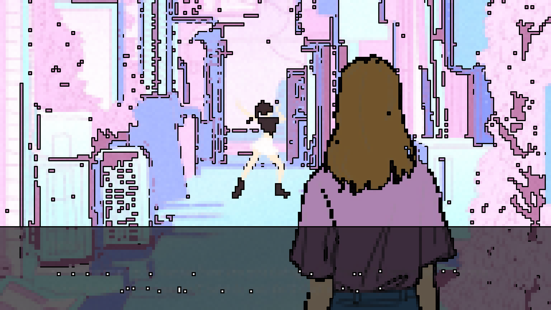 The Middle-Ages Sword 8bit pixel style